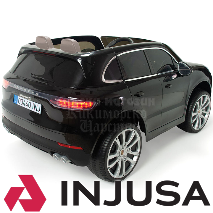 * 2022 Injusa   Porsche Cayenne S   12V Black 7192-1